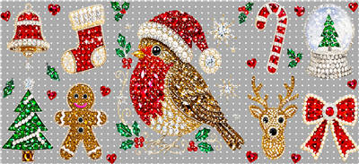 16oz Christmas-S  2086
